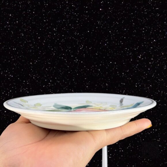 Red Wing Pottery Minnesota USA Normandy Dish Plate Apple Ceramic 7"W 4 Pcs VTG - Picture 3 of 16